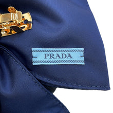 Load image into Gallery viewer, PRADA Barrette Re-Nylon Hair Clip Navy1IF163 Nylon100%