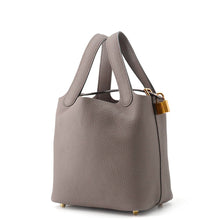 将图像加载到图库查看器中,HERMES Picotin Lock Etain Taurillon Clemence Size PM