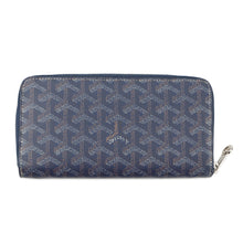 Load image into Gallery viewer, GOYARD matignon wallet Navy BlueMATIG2GMLTY12CL12P PVC/Vozel Calf Leather