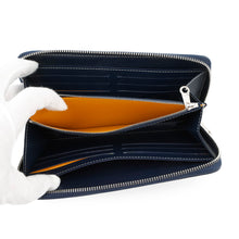 Load image into Gallery viewer, GOYARD matignon wallet Navy BlueMATIG2GMLTY12CL12P PVC/Vozel Calf Leather