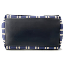 将图像加载到图库查看器中,BALENCIAGA Navy Kabas Navy339933 Canvas Leather Size S