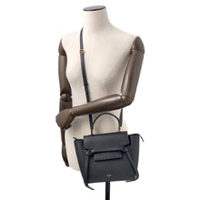 Load image into Gallery viewer, CELINE Belt bag Black189003 Leather Size Nano