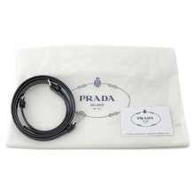 将图像加载到图库查看器中,PRADA 2WAY Logo Quilted Chain Bag Black1BH910 Nylon