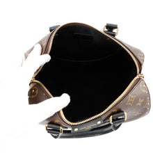 将图像加载到图库查看器中,LOUIS VUITTON Speedy Trunk NoirM26181 Monogram Monogram Reverse Canvas Size 25