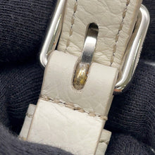 将图像加载到图库查看器中,TOD’S Timeless 2-Way Tote Bag White Leather Size Mini