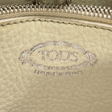 将图像加载到图库查看器中,TOD’S Timeless 2-Way Tote Bag White Leather Size Mini