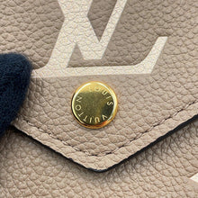 将图像加载到图库查看器中,LOUIS VUITTON Portefeuille Victorine Tourterelle claimM81861 Bicolor Monogram Empreinte Leather