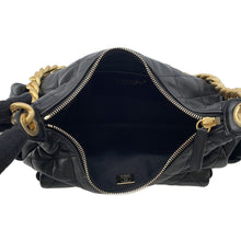 Load image into Gallery viewer, CHANEL Maxi Hobo Bag BlackAS5302 Shiny Lambskin