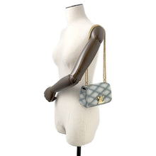将图像加载到图库查看器中,LOUIS VUITTON Maltage PICO GO-14 ChainShoulder BlueM83071 Lambskin