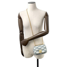 将图像加载到图库查看器中,LOUIS VUITTON Maltage PICO GO-14 ChainShoulder BlueM83071 Lambskin