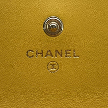 将图像加载到图库查看器中,CHANEL Boy Chanel Long Wallet YellowA80286 Lambskin