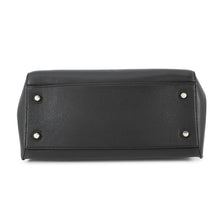 Load image into Gallery viewer, CELINE EDGE Handbag Black174013 Leather Size Small