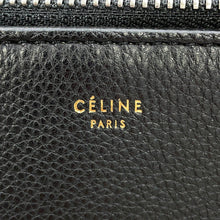 Load image into Gallery viewer, CELINE EDGE Handbag Black174013 Leather Size Small