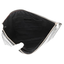 Load image into Gallery viewer, SAINT LAURENT PARIS Clutch Bag Black378261 Croco embossed leather