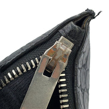 Load image into Gallery viewer, SAINT LAURENT PARIS Clutch Bag Black378261 Croco embossed leather