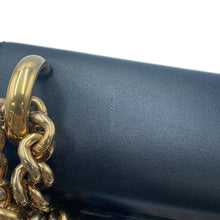 将图像加载到图库查看器中,GUCCI GG Supreme Padlock ChainShoulder Bag Beige/Black409487 GG Supreme Leather Size Small