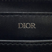 将图像加载到图库查看器中,Dior Oblique Zip Around Long Wallet Navy/Black Canvas