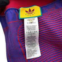 将图像加载到图库查看器中,GUCCI Adidas Collaboration GG Jersey Leggings Size M Red/Blue/White713036 Nylon95% Polyurethane5%
