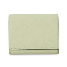 将图像加载到图库查看器中,GUCCI embossed logo compact wallet Green731694 Leather