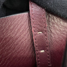 Load image into Gallery viewer, Valentino Garavani Filmy Tote Bag Jasmin Flower/BordeauxXW9B0F95GVH0RO Leather Size Large