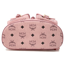 Load image into Gallery viewer, MCM Visetos AREN VI Backpack Soft pinkMWKFATA02PZ001 Leather Size Mini
