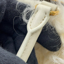 Load image into Gallery viewer, MIUMIU Zipped Top Handle Bag White5BB092 Sheepskin sheepfur