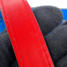 将图像加载到图库查看器中,Christian Louboutin Rubishore basket bag Beige/Blue1215220 Raffia Leather