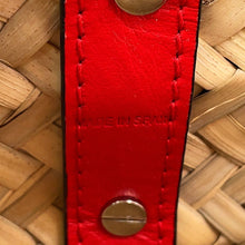 将图像加载到图库查看器中,Christian Louboutin Rubishore basket bag Beige/Blue1215220 Raffia Leather