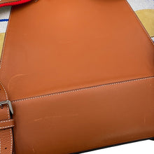 将图像加载到图库查看器中,LOEWE Goya Anagram Backpack Blue/White/Brown335.72.S53 Canvas Leather