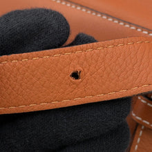 将图像加载到图库查看器中,LOEWE Goya Anagram Backpack Blue/White/Brown335.72.S53 Canvas Leather