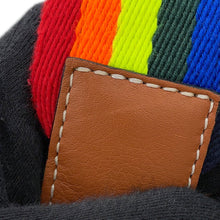 将图像加载到图库查看器中,LOEWE Goya Anagram Backpack Blue/White/Brown335.72.S53 Canvas Leather