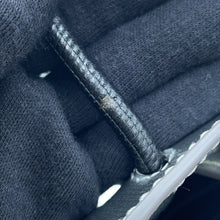 将图像加载到图库查看器中,BALENCIAGA shopping phone holder bag Silver/Black593826 Leather Size Mini