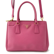 将图像加载到图库查看器中,PRADA Galleria 2WAYBag Pink1BA863 Leather