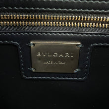 将图像加载到图库查看器中,BVLGARI Serpenti Shoulder Bag Black/Gold286639 Leather