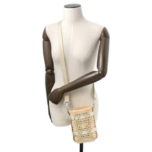 Load image into Gallery viewer, Dior SAHARA 2-way bucket bag Beige2ESKH376BAS Raffia Leather Rubber Size Nano