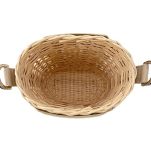 Load image into Gallery viewer, Dior SAHARA 2-way bucket bag Beige2ESKH376BAS Raffia Leather Rubber Size Nano