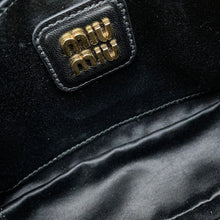 将图像加载到图库查看器中,MIUMIU Arcadi Matelasse 2-Way Bag Black5BB123 Nappa Leather