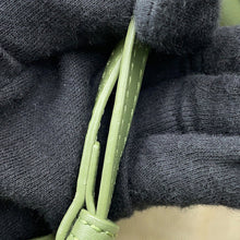 Load image into Gallery viewer, LOEWE Anagram Flamenco Clutch Shoulder Green/BeigeA411FC2X24 Canvas Leather