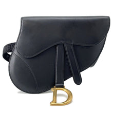 Load image into Gallery viewer, Dior Saddle Waist Bag BlackS5632CWGH Leather
