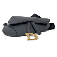 Load image into Gallery viewer, Dior Saddle Waist Bag BlackS5632CWGH Leather