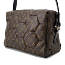 将图像加载到图库查看器中,LOUIS VUITTON Exagon Neo Trocadero Noir/BrownM56718 Monogram Macassar Canvas
