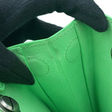 将图像加载到图库查看器中,FENDI Small Shopping Bag Light Green8BH382 Leather Size Small