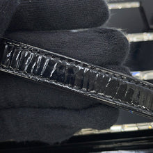 将图像加载到图库查看器中,CHANEL Lego Boy ChainShoulder Black Patent Leather Rhinestone Plastic