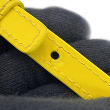 将图像加载到图库查看器中,BVLGARI Serpenti Forever ChainShoulder Yellow Galuchat Leather Leather