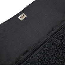 将图像加载到图库查看器中,Ferragamo Vara Ribbon Shoulder Bag Black21D064 Cotton