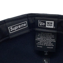 将图像加载到图库查看器中,New Era Supreme Cap Size 58.7㎝ Navy Polyester100%