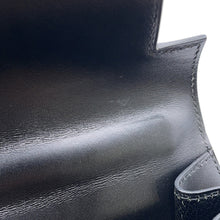 Load image into Gallery viewer, HERMES Kelly Sellier Black Box Calf Leather Size 32