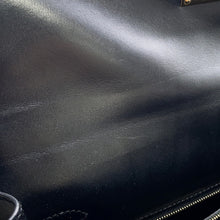 Load image into Gallery viewer, HERMES Kelly Sellier Black Box Calf Leather Size 32