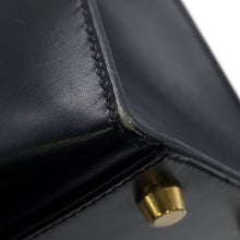 Load image into Gallery viewer, HERMES Kelly Sellier Black Box Calf Leather Size 32