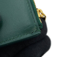 将图像加载到图库查看器中,Bottega Veneta Maxi INTRECCIATO Cassette Bifold Wallet Emerald Green706010 Calf Leather